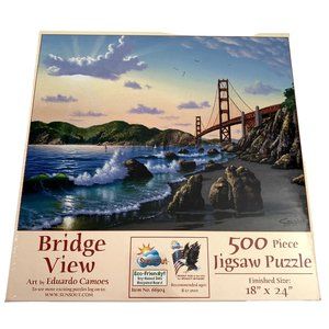 SunsOut Jigsaw Puzzle Bridge View 500 Pieces